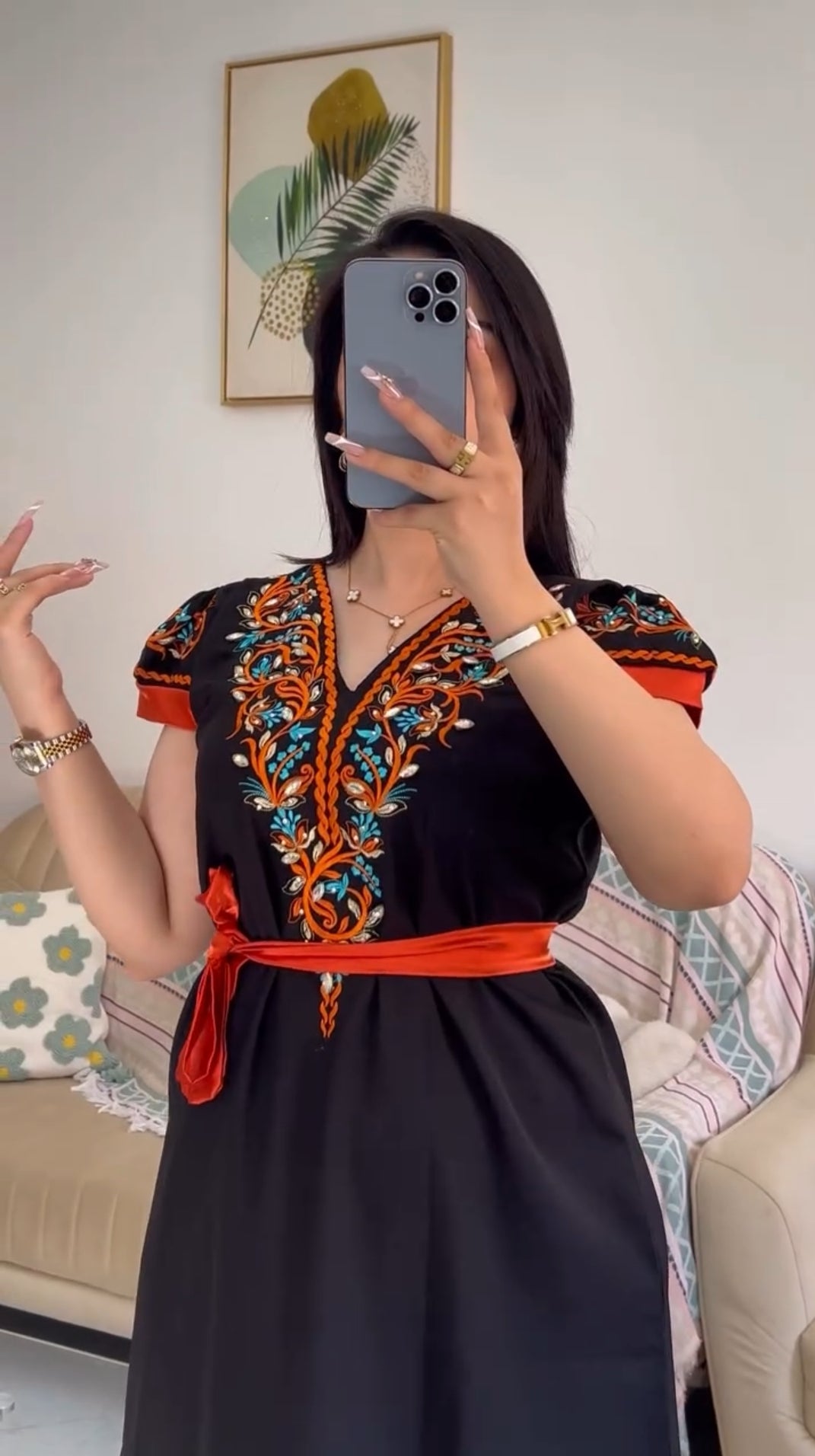فستان زهر الشرق